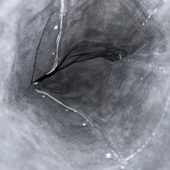 Vintage Minnetonka Black Suede Fringe Boots Women’s 9 Boho Made In USA - Picture 7 of 8